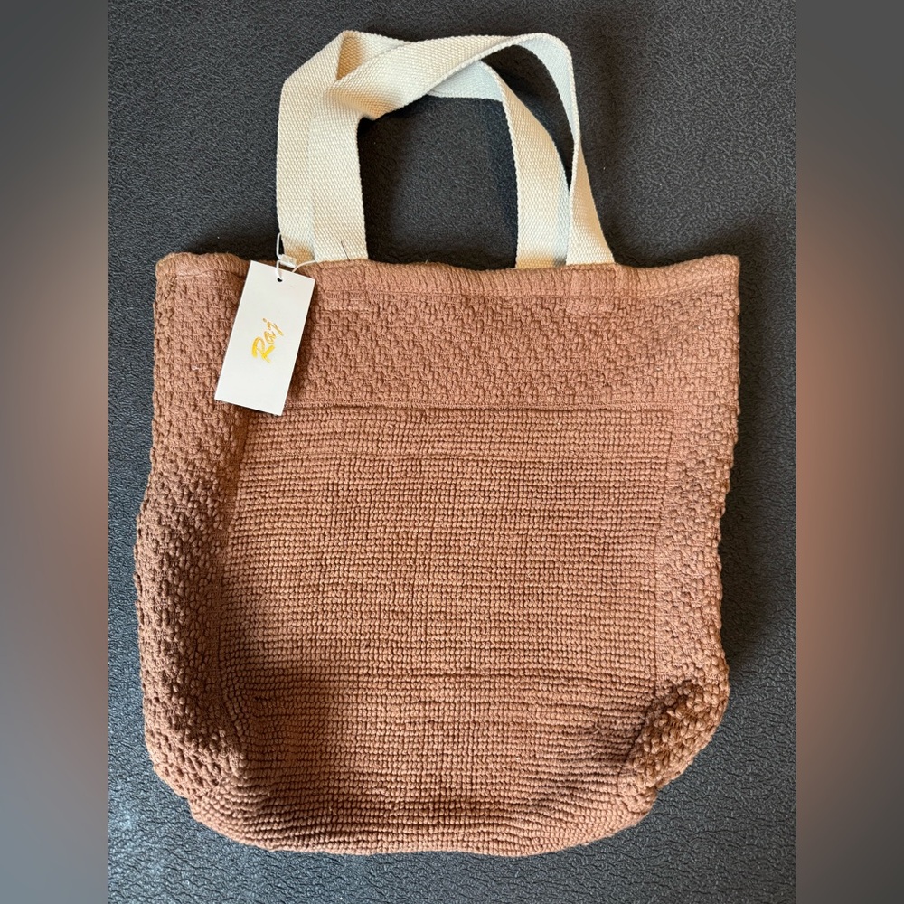 Raj Tan Textured Tote Bag